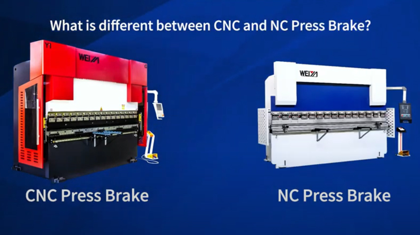 CNC VS NC Press Brake Machine