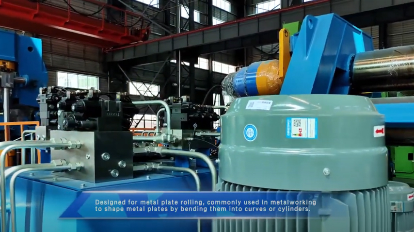 WEIYA 3 Rolls Plate Rolling Machine