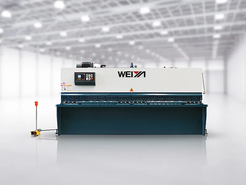 Setting the Standard: Precision Cutting with the WEIYA Shearing Machine